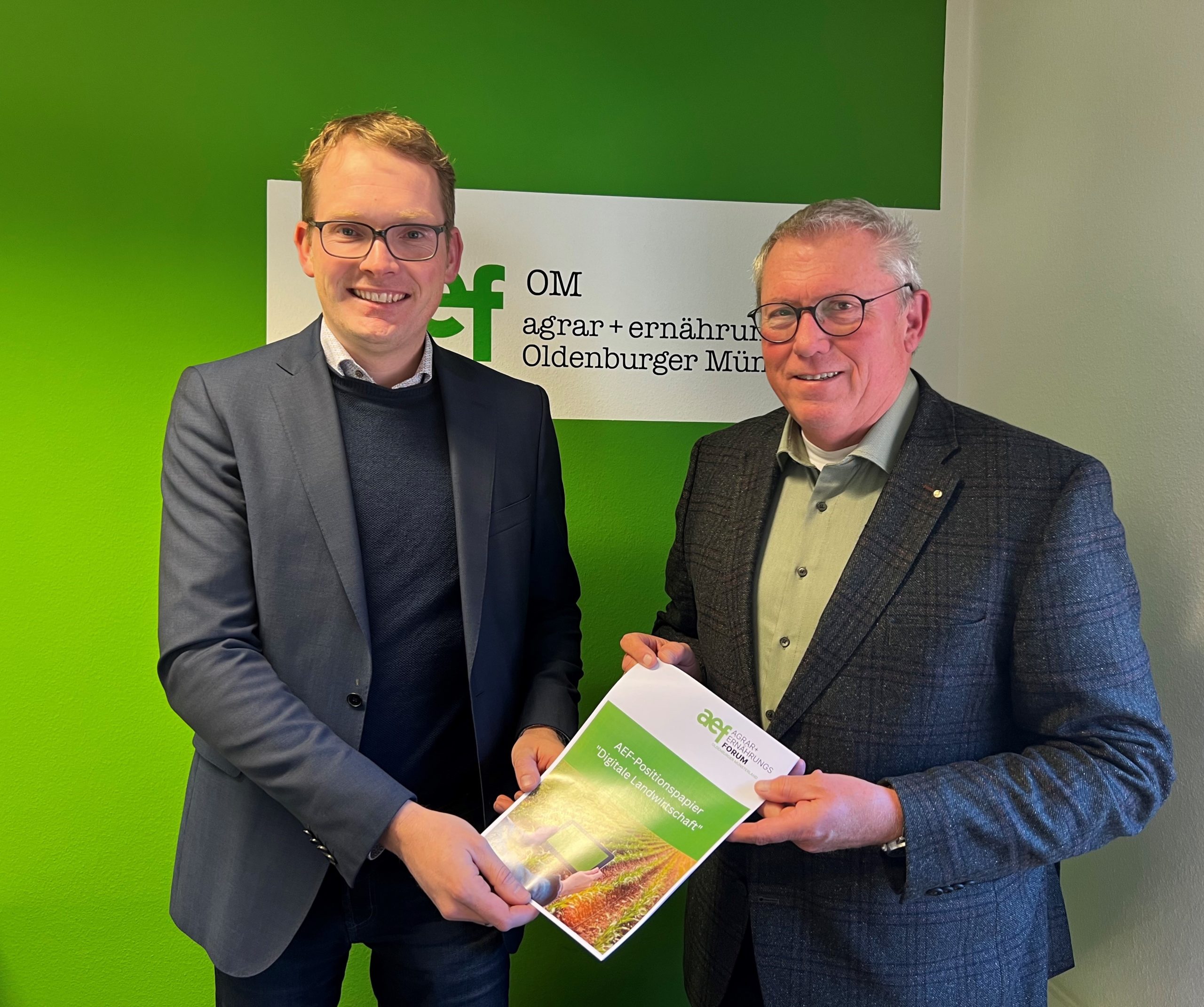 AEF richtet sich mit Forderungspapier zur digitalen Landwirtschaft an die Niedersächsische Landesregierung